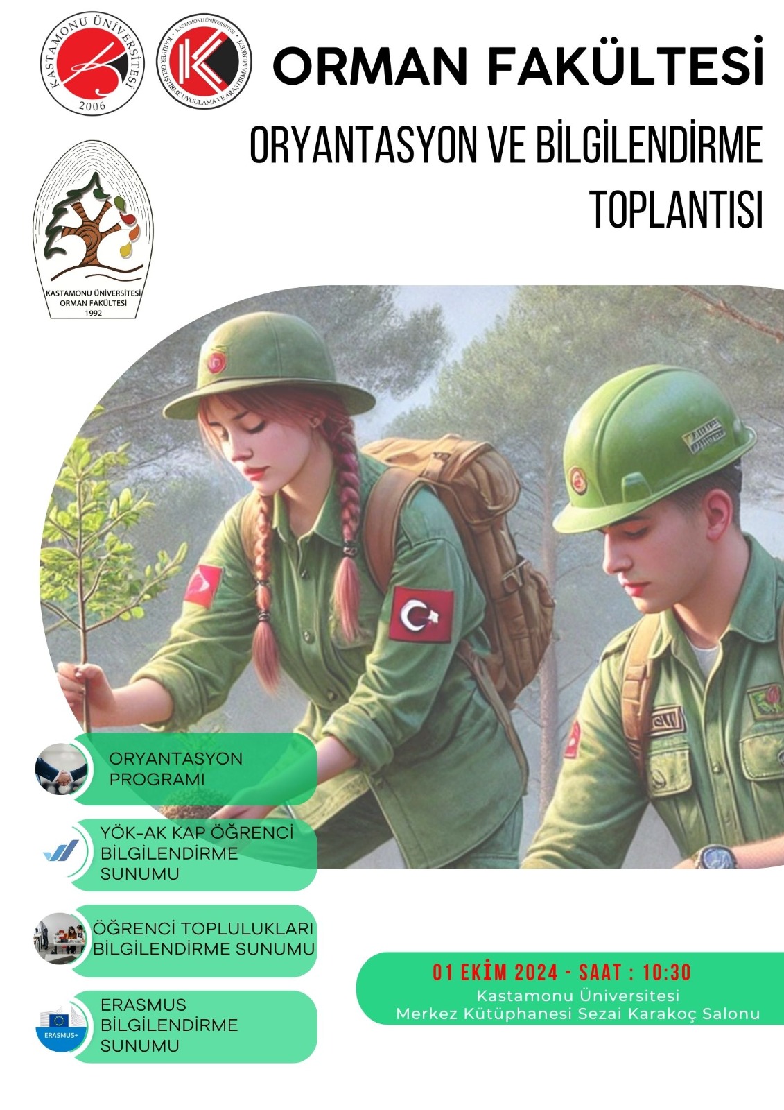 Fakültemiz Oryantasyon ve Bilgilendirme Toplantısı